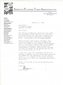1985 Junior Sponsorship by AT&T
