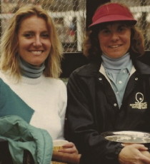 Hilary Hilton Marold (left) and Yvonne Hackenberg.