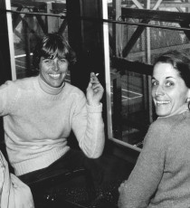 : Shirley Babington (left) and Marti Cavanaugh from Tenafly, New Jersey, won the Women’s Nationals in 1974. The sister team was runner-up in 1973, 1975, and 1977.