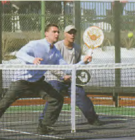 Cosimano and Haller earned a spot in the men's semis by defeating Estes and Cochrane in the quarter-finals